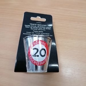 Fémpohár 58mm 20