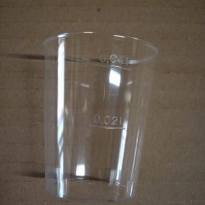snapszos pohár 2-4 cl műanyag 50 db/csomag