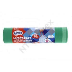 Szemeteszsák húzózáras 70 liter