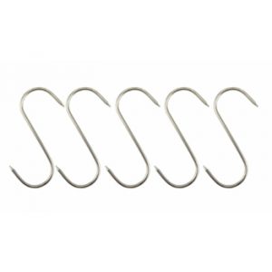 Húsakasztó kampó inox 5db